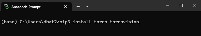 安装pytorch