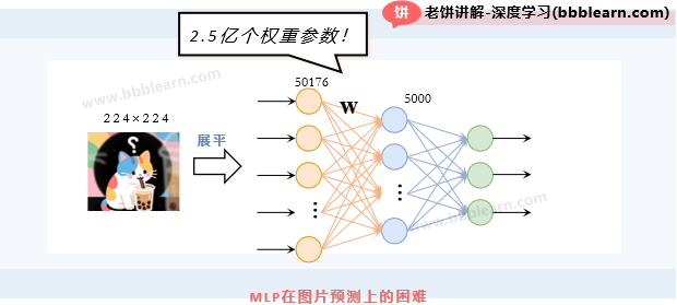 MLP在图片预测上的困难