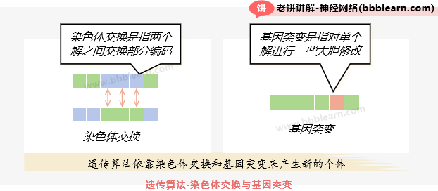 遗传算法-染色体交换与基因突变