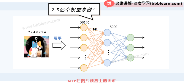 MLP在图片预测上的困难